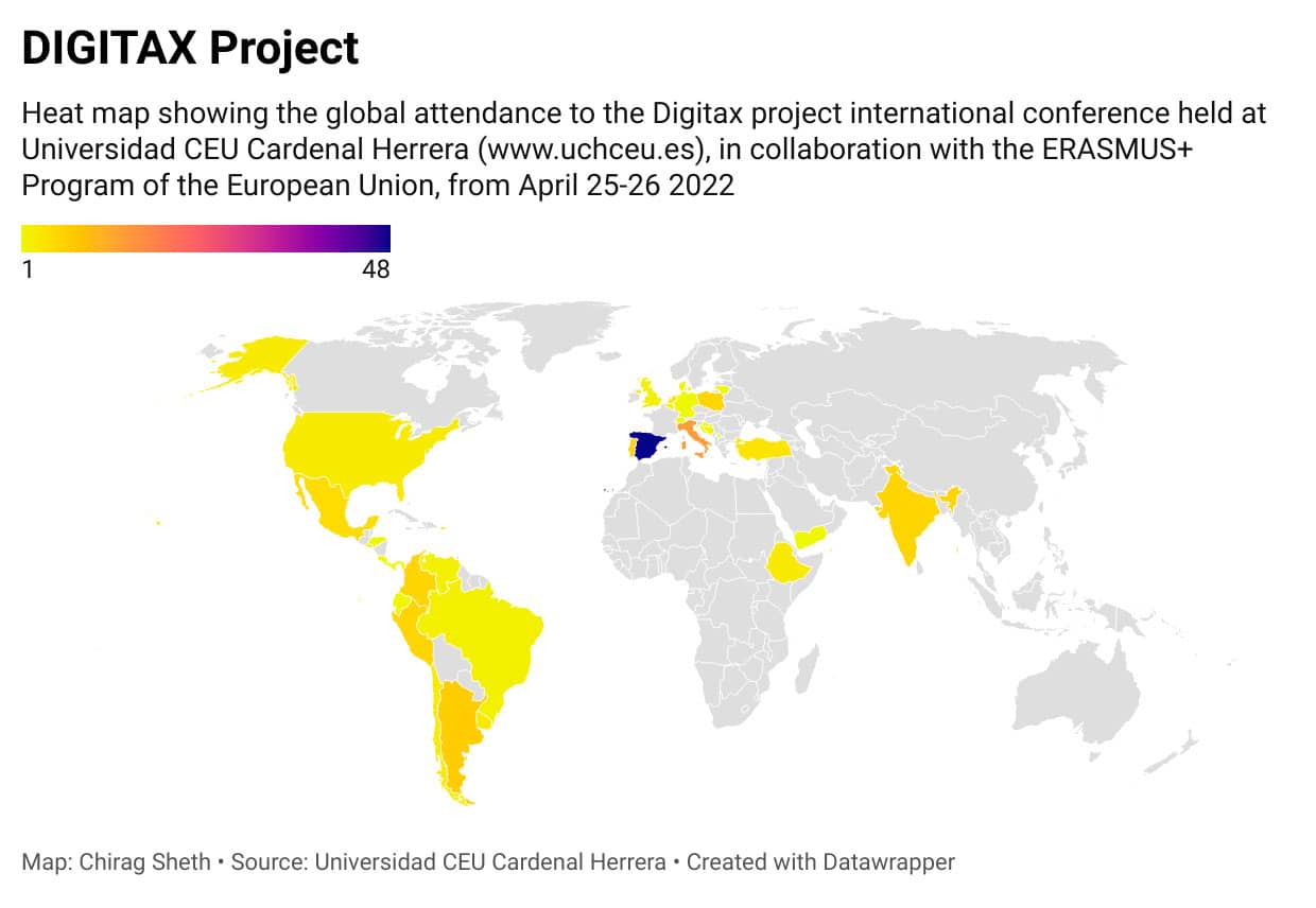 Digitax map