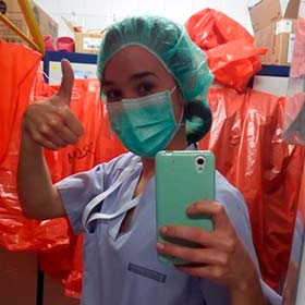 Andrea Maciá: Working in the Surgical ICU