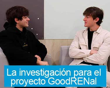 La investigación de alumnos para el proyecto europeo GoodRENal