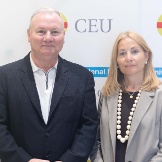 Hugo Aznar and María Pilar Paricio